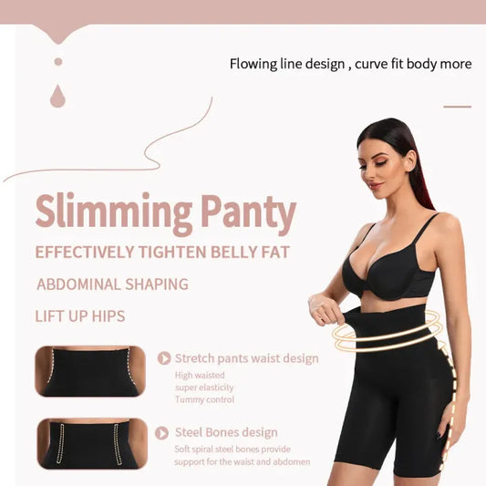 Lower Body Shaper for Women High Waist Slimming Body Shaper Tummy Control